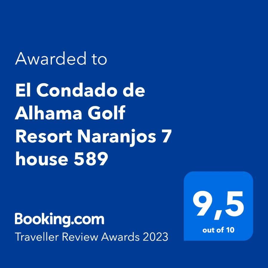 El Condado De Alhama Golf Resort Naranjos 7 House 589 Алама-де-Мурсия Экстерьер фото